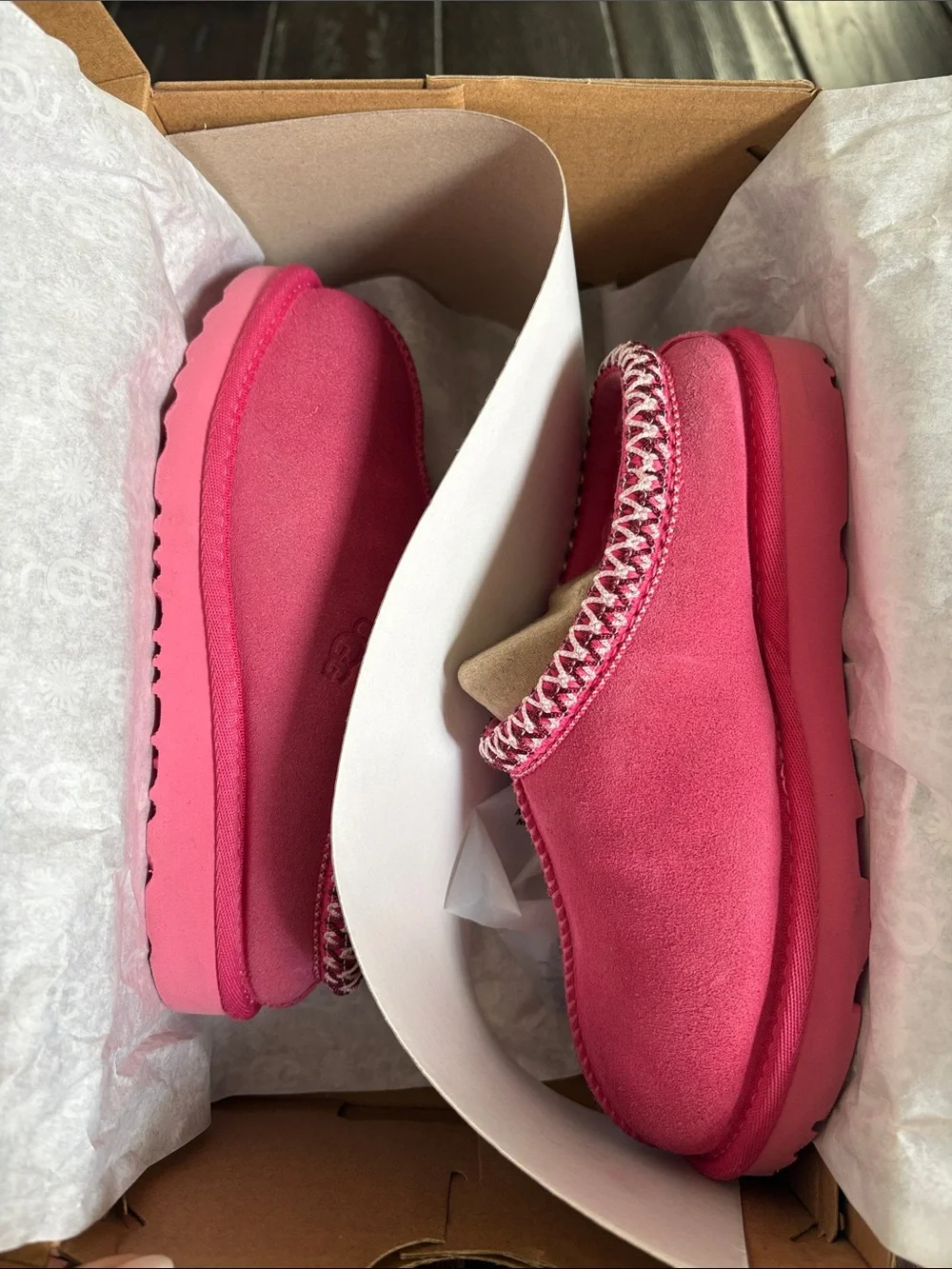 UGG Kids Tasman II Slip-On Clog in Pink